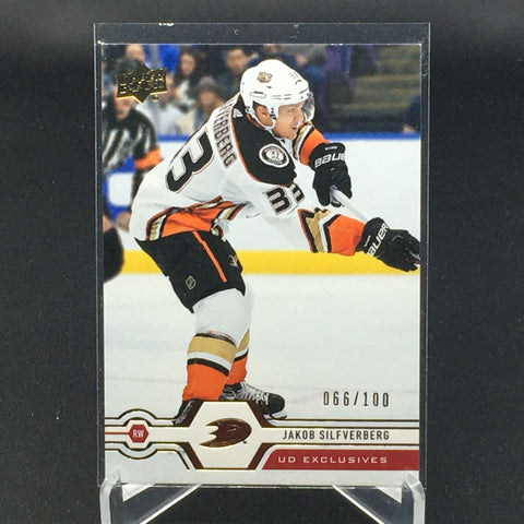 2019 UPPER DECK SERIES ONE - UD EXCLUSIVES - J. SILFVERBERG - #177 - #'D/100
