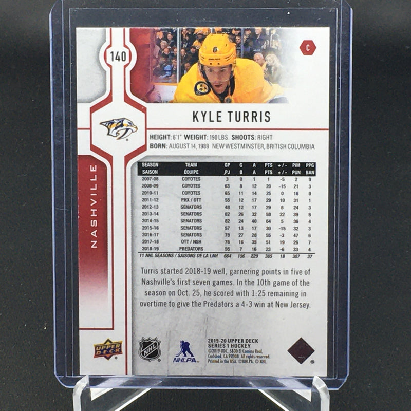 2019 UPPER DECK SERIES ONE - UD EXCLUSIVES - K. TURRIS - #140 - #'D/100