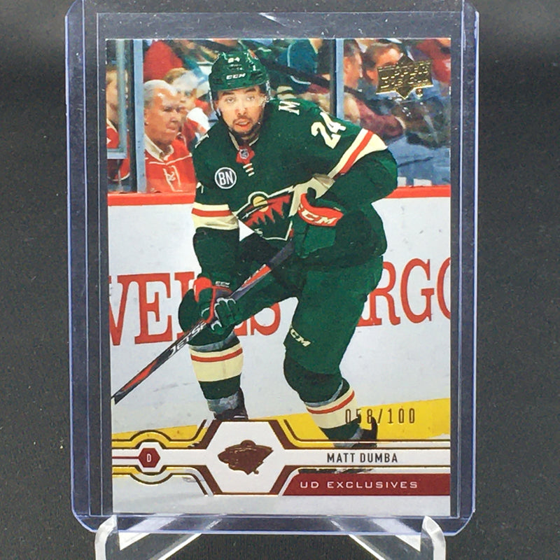 2019 UPPER DECK SERIES ONE - UD EXCLUSIVES - M. DUMBA - #127 - #'D/100