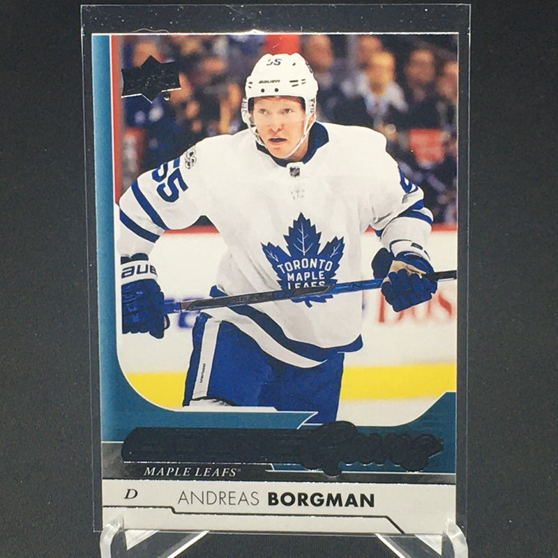 2017 UPPER DECK SERIES ONE - YOUNG GUNS - A. BORGMAN -