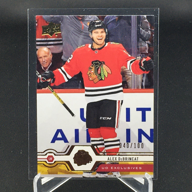 2019 UPPER DECK SERIES TWO - UD EXCLUSIVES - A. DEBRINCAT - #363 - #'D/100