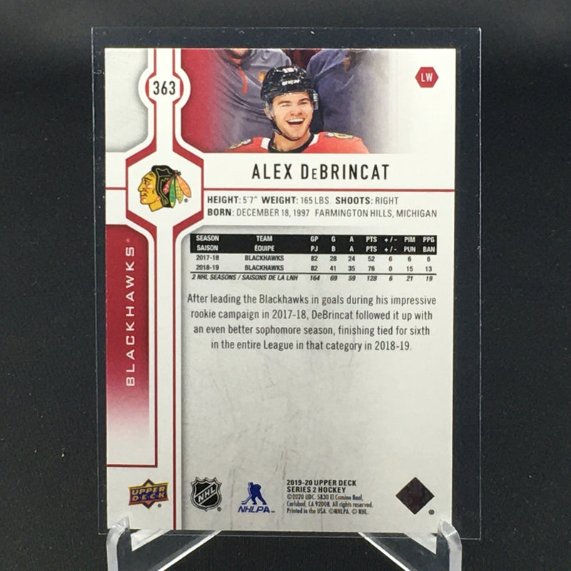 2019 UPPER DECK SERIES TWO - UD EXCLUSIVES - A. DEBRINCAT - #363 - #'D/100