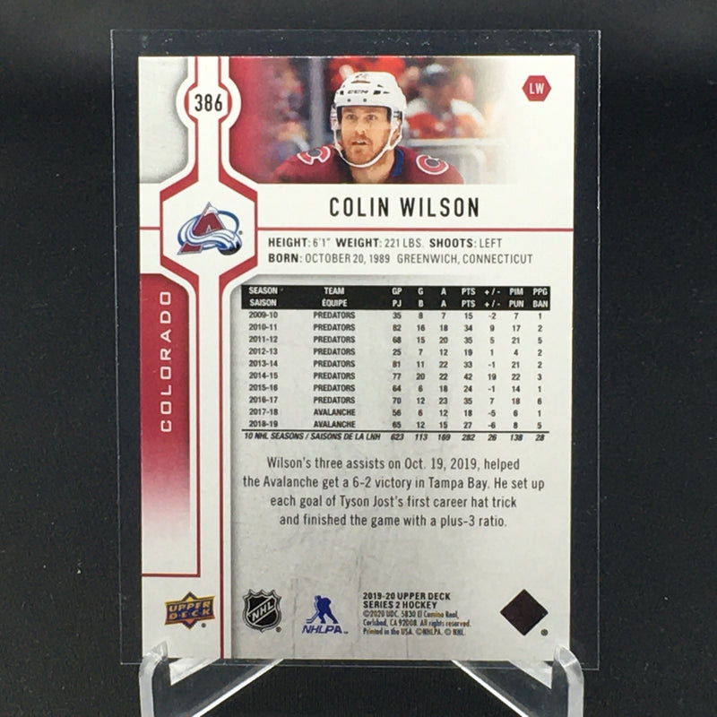 2019 UPPER DECK SERIES TWO - UD EXCLUSIVES - C. WILSON - #386 - #'D/100