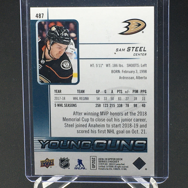 2018 UPPER DECK SERIES TWO - YOUNG GUNS - S. STEEL-