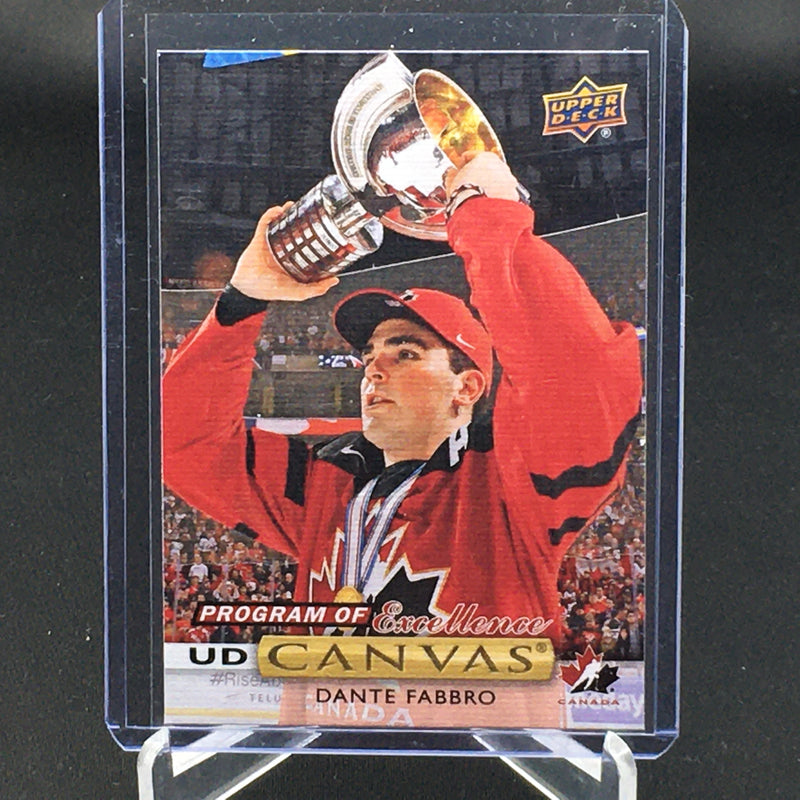 2019 UPPER DECK SERIES TWO - UD CANVAS - PROGRAM OF EXCELLENCE - D. FABBRO -