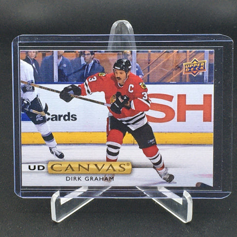 2019 UPPER DECK SERIES TWO - UD CANVAS - RETIRED - D. GRAHAM - #C244