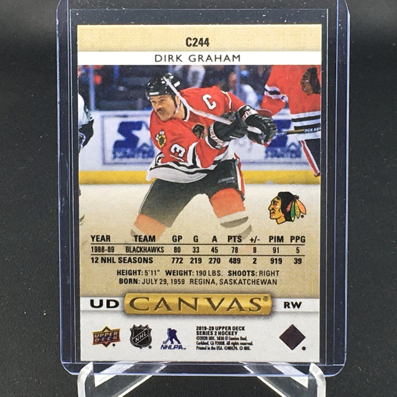 2019 UPPER DECK SERIES TWO - UD CANVAS - RETIRED - D. GRAHAM -