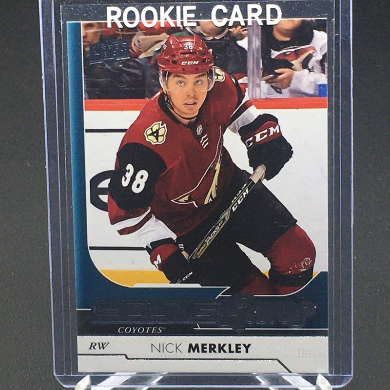 2017 UPPER DECK SERIES TWO - YOUNG GUNS - N. MERKLEY -