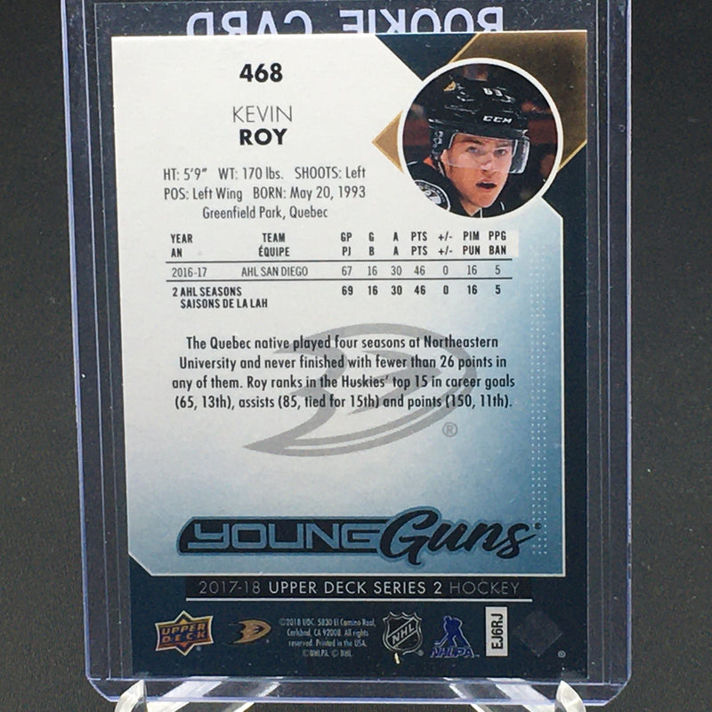 2017 UPPER DECK SERIES TWO - YOUNG GUNS - K. ROY -