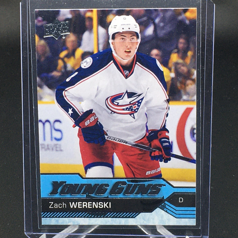 2016 UPPER DECK SERIES ONE - YOUNG GUNS - Z. WERENSKI -