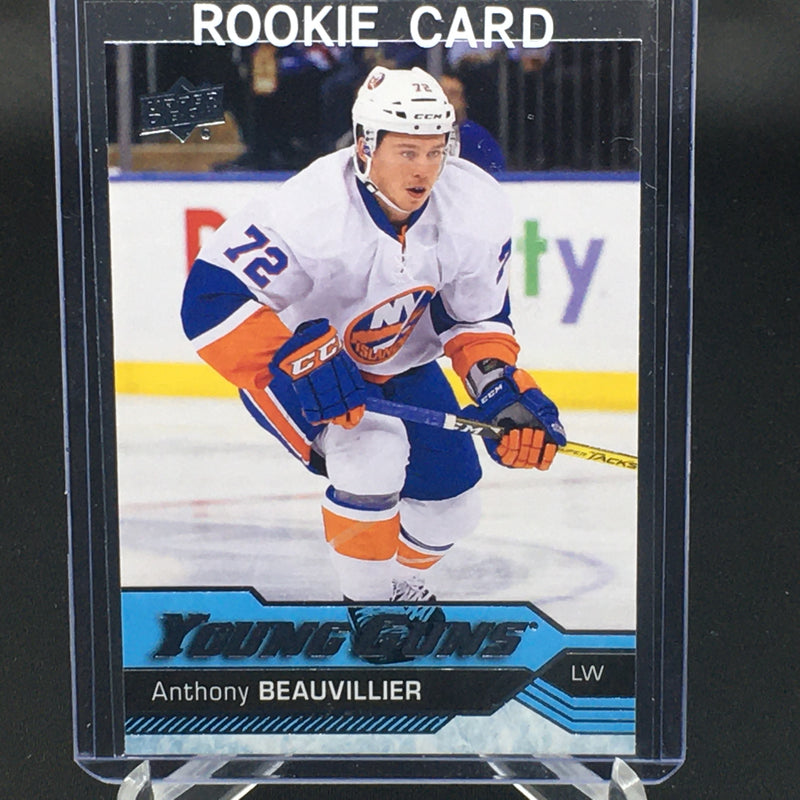 2016 UPPER DECK SERIES ONE - YOUNG GUNS - A. BEAUVILLIER -