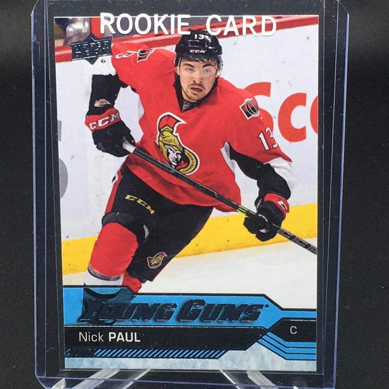 2016 UPPER DECK SERIES ONE - YOUNG GUNS - N. PAUL -