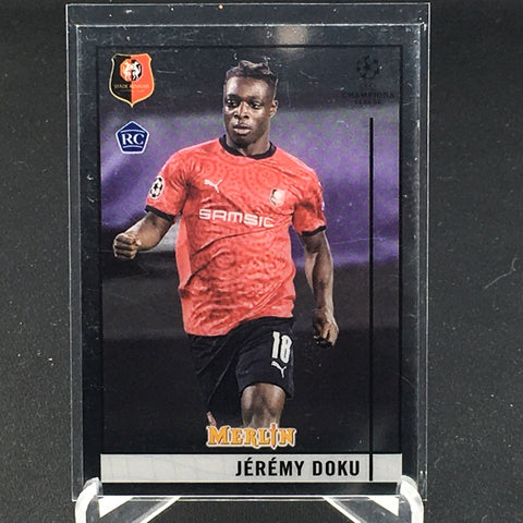 2020 TOPPS MERLIN CHAMPIONS LEAGUE - J. DOKU - #64 - RC