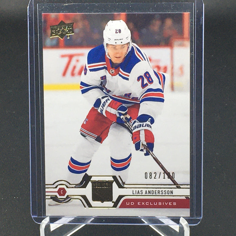 2019 UPPER DECK SERIES TWO - UD EXCLUSIVES - L. ANDERSSON - #340 - #'D/100