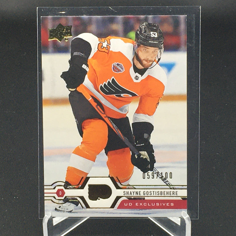 2019 UPPER DECK SERIES TWO - UD EXCLUSIVES - S. GOSTISBEHERE - #326 - #'D/100