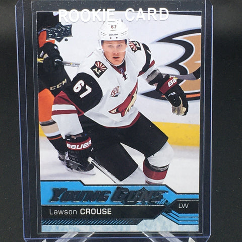 2016 UPPER DECK SERIES ONE - YOUNG GUNS - L. CROUSE - #202 - RC