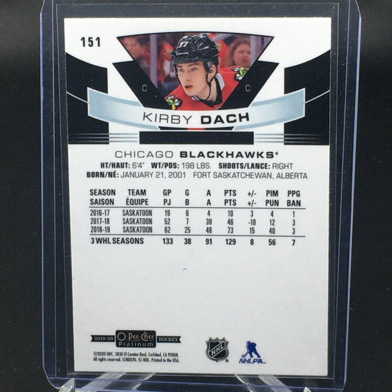 2019 UPPER DECK O-PEE-CHEE PLATINUM - MARQUEE ROOKIES - K. DACH -