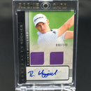 2021 UPPER DECK ARTIFACTS GOLF - R. HOJGAARD - #AR-RH - #'D/149 - AUTOGRAPH - DUAL JERSEY - RC