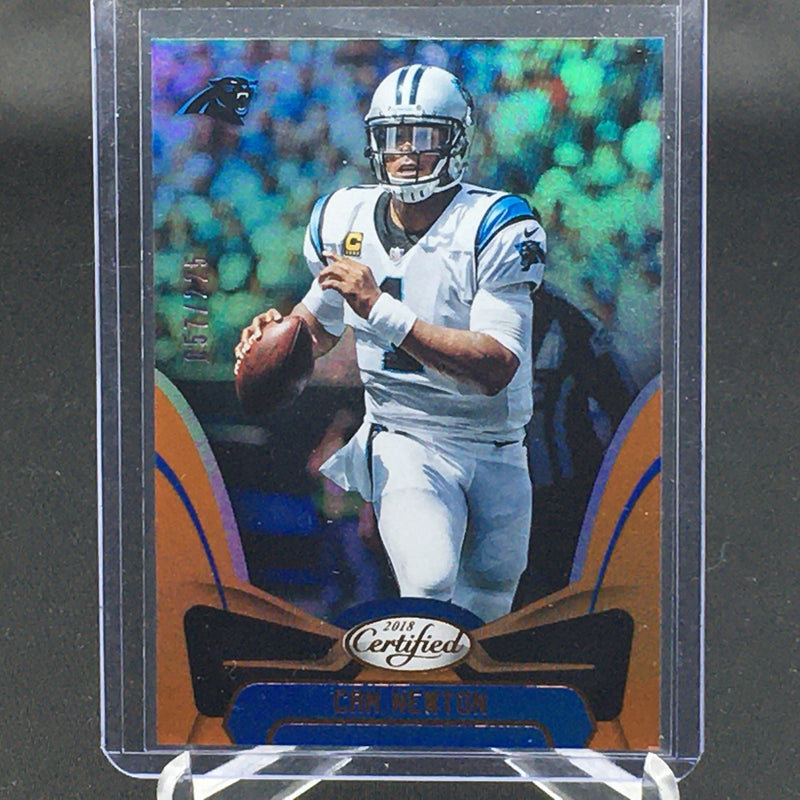 2018 PANINI CERTIFIED - ORANGE - C. NEWTWON - #61 - #'D/225