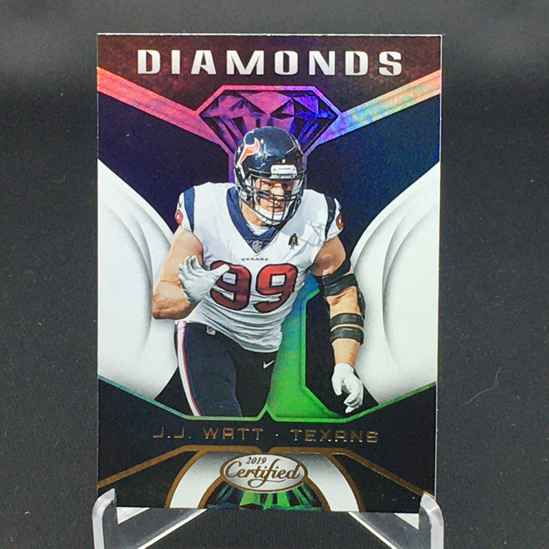 2019 CERTIFIED - DIAMONDS - J. WATT -