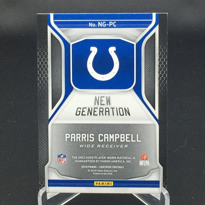 2019 CERTIFIED - NEW GENERATION - P. CAMPBELL -