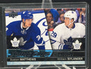 2016 UPPER DECK SERIES ONE - YOUNG GUNS CHECKLIST - A. MATTHEWS/ W. NYLANDER -