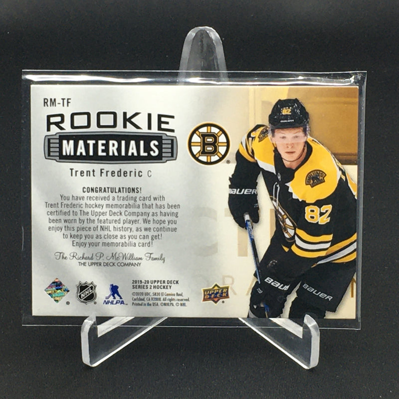 2019 UPPER DECK SERIES TWO - ROOKIE MATERIALS - T. FREDERIC -
