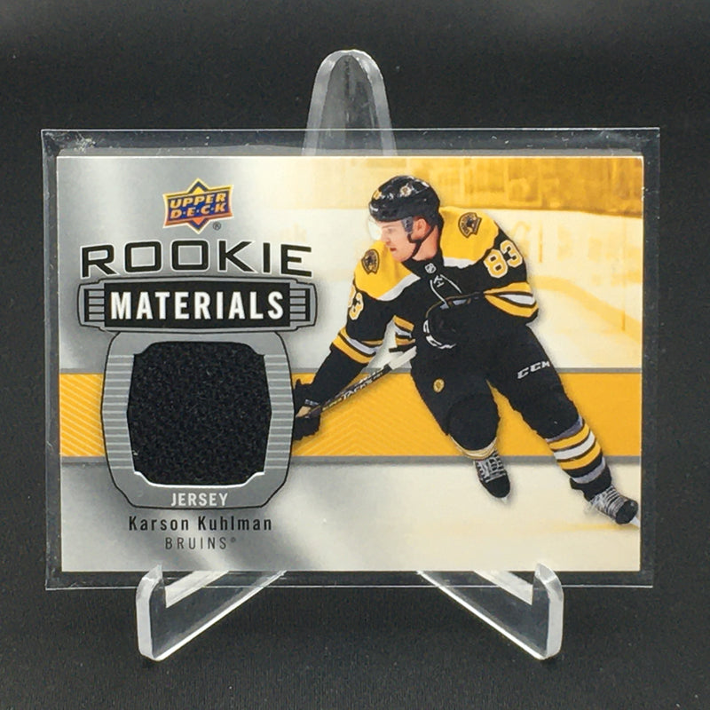 2019 UPPER DECK SERIES TWO - ROOKIE MATERIALS - K. KUHLMAN -