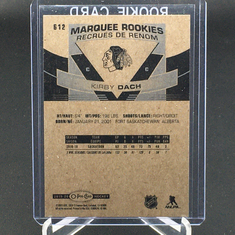 2019 UPPER DECK O-PEE-CHEE - RED - MARQUEE ROOKIES - K. DACH -