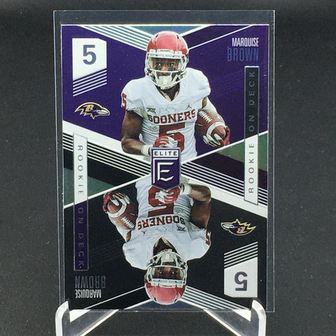 2019 PANINI DONRUSS ELITE - ROOKIE ON DECK - M. BROWN - #RD-5 - RC