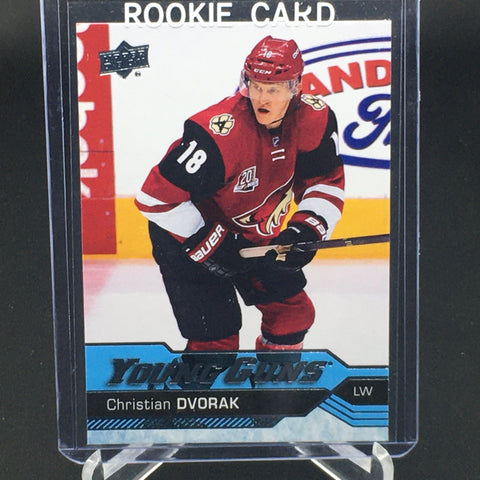 2016 UPPER DECK SERIES ONE - YOUNG GUNS - C. DVORAK - #235 - RC