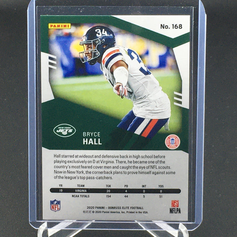 2020 PANINI DONRUSS ELITE - RED - B. HALL - #168 - #'D/399 - RC