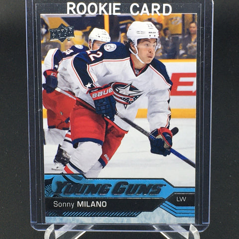 2016 UPPER DECK SERIES ONE - YOUNG GUNS - S. MILANO - #228 - RC