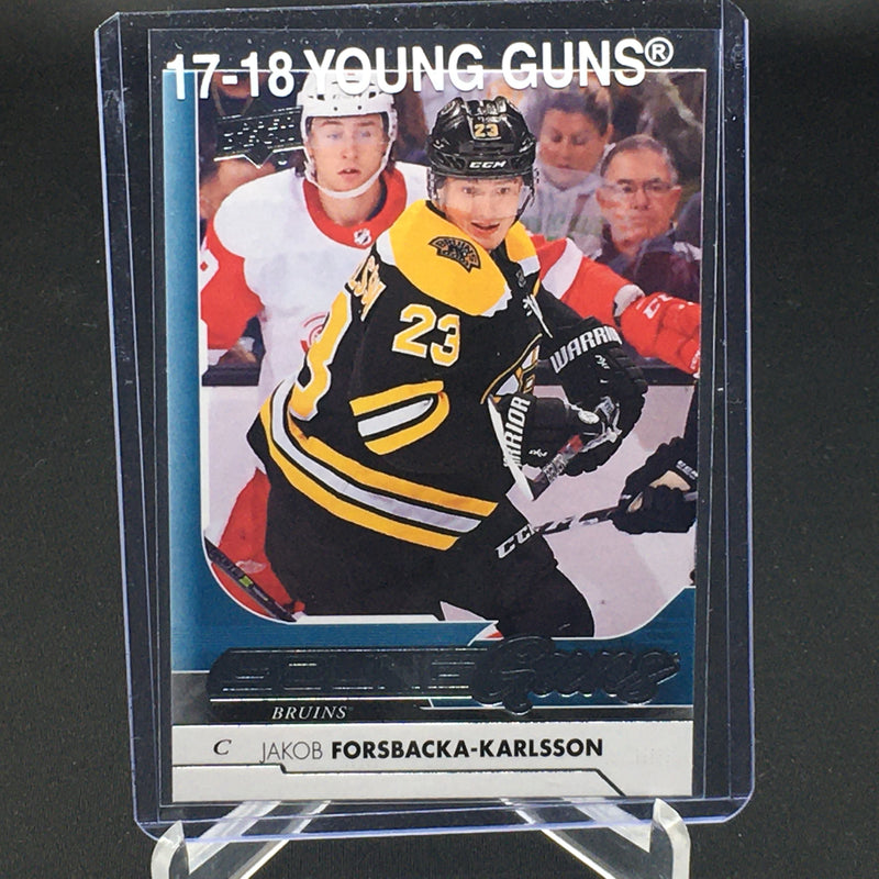 2017 UPPER DECK SERIES ONE - YOUNG GUNS - J. KARLSSON -