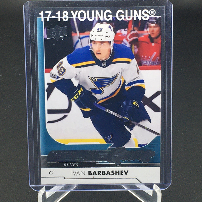 2017 UPPER DECK SERIES ONE - YOUNG GUNS - I. BARBASHEV -