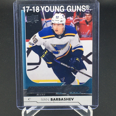 2017 UPPER DECK SERIES ONE - YOUNG GUNS - I. BARBASHEV - #230 - RC