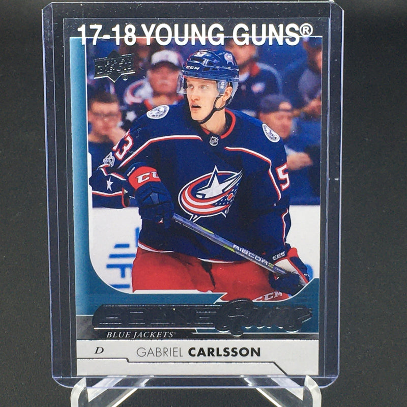 2017 UPPER DECK SERIES ONE - YOUNG GUNS - G. CARLSSON -