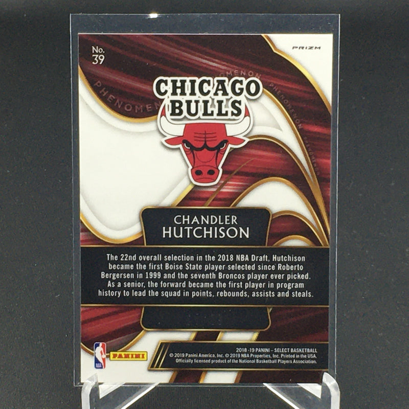 2018 PANINI SELECT - PHENOMENON - PRIZM - C. HUTCHISON - #39 - #'D/99