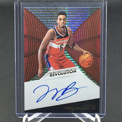 2018 PANINI REVOLUTION - T. BROWN JR. - #RA-TBR - AUTOGRAPH
