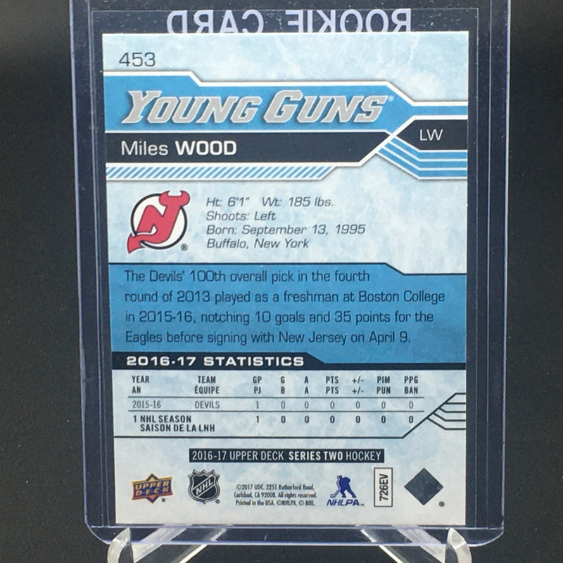 2016 UPPER DECK SERIES TWO - YOUNG GUNS - M. WOOD -