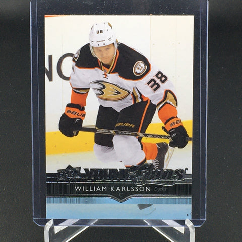 2014 UPPER DECK SERIES ONE - YOUNG GUNS - W. KARLSSON - #201 - RC