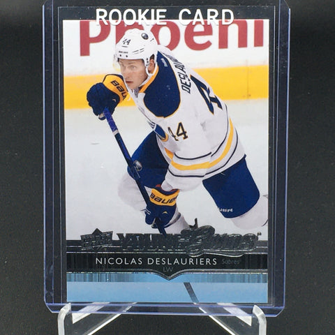 2014 UPPER DECK SERIES ONE - YOUNG GUNS - N. DESLAURIERS - #207 - RC