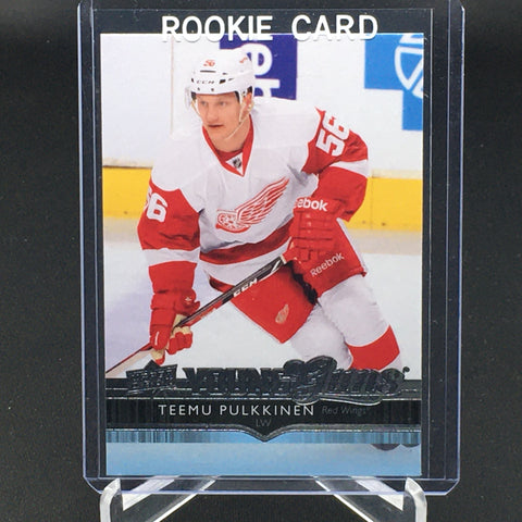 2014 UPPER DECK SERIES ONE - YOUNG GUNS - T. PULKKINEN - #221 - RC