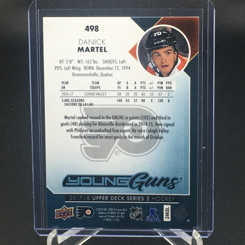 2017 UPPER DECK SERIES TWO - YOUNG GUNS - D. MARTEL -