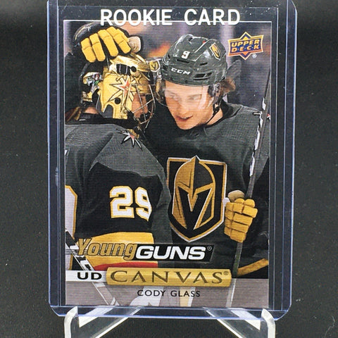 2019 UPPER DECK SERIES TWO - UD CANVAS - YOUNG GUNS - C. GLASS - #C231 - RC