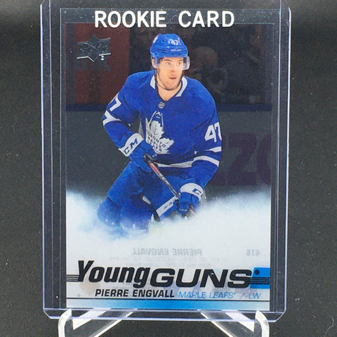 2019 UPPER DECK SERIES TWO - UD CLEAR CUT - YOUNG GUNS - P. ENGVALL - #476 - RC