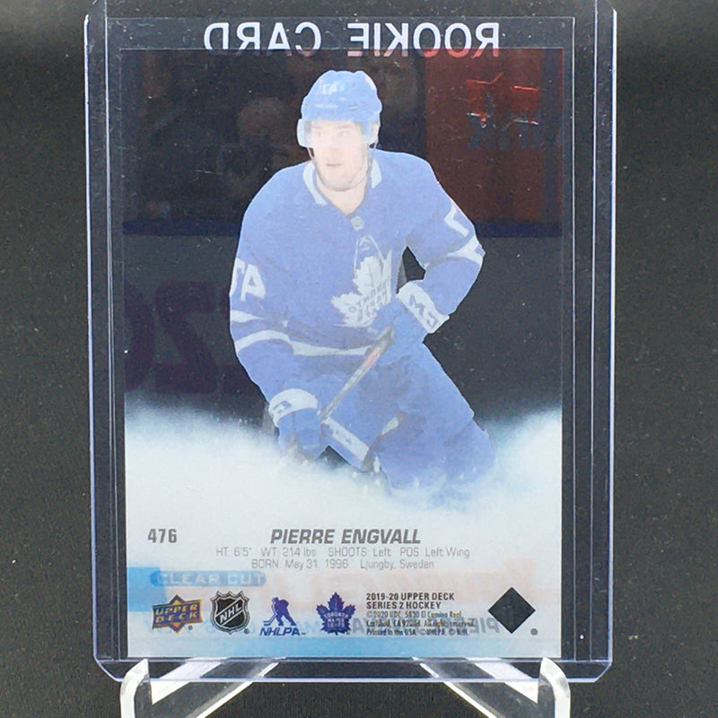 2019 UPPER DECK SERIES TWO - UD CLEAR CUT - YOUNG GUNS - P. ENGVALL -