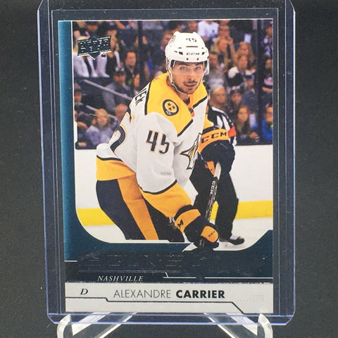 2017 UPPER DECK SERIES TWO - YOUNG GUNS - A. CARRIER - #485 - RC