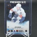 2019 UPPER DECK SERIES ONE - UD CLEAR CUT - YOUNG GUNS - J. BROWN -