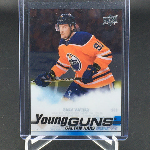 2019 UPPER DECK SERIES ONE - UD CLEAR CUT - YOUNG GUNS - G. HAAS - #232 - RC